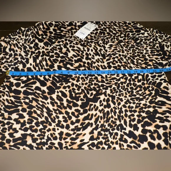 ZARA Animal Print Oversized Blouse size L - Picture 14 of 16